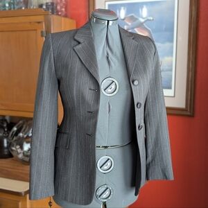 Ariat Pro Series Women’s Legacy Coat Blazer – Size 10R – Gray Pinstripe – NWT